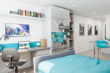 1 bed studio, Aspire House, 119 Mayflower Street, City Centre, Plymouth, PL11SD - Image 3